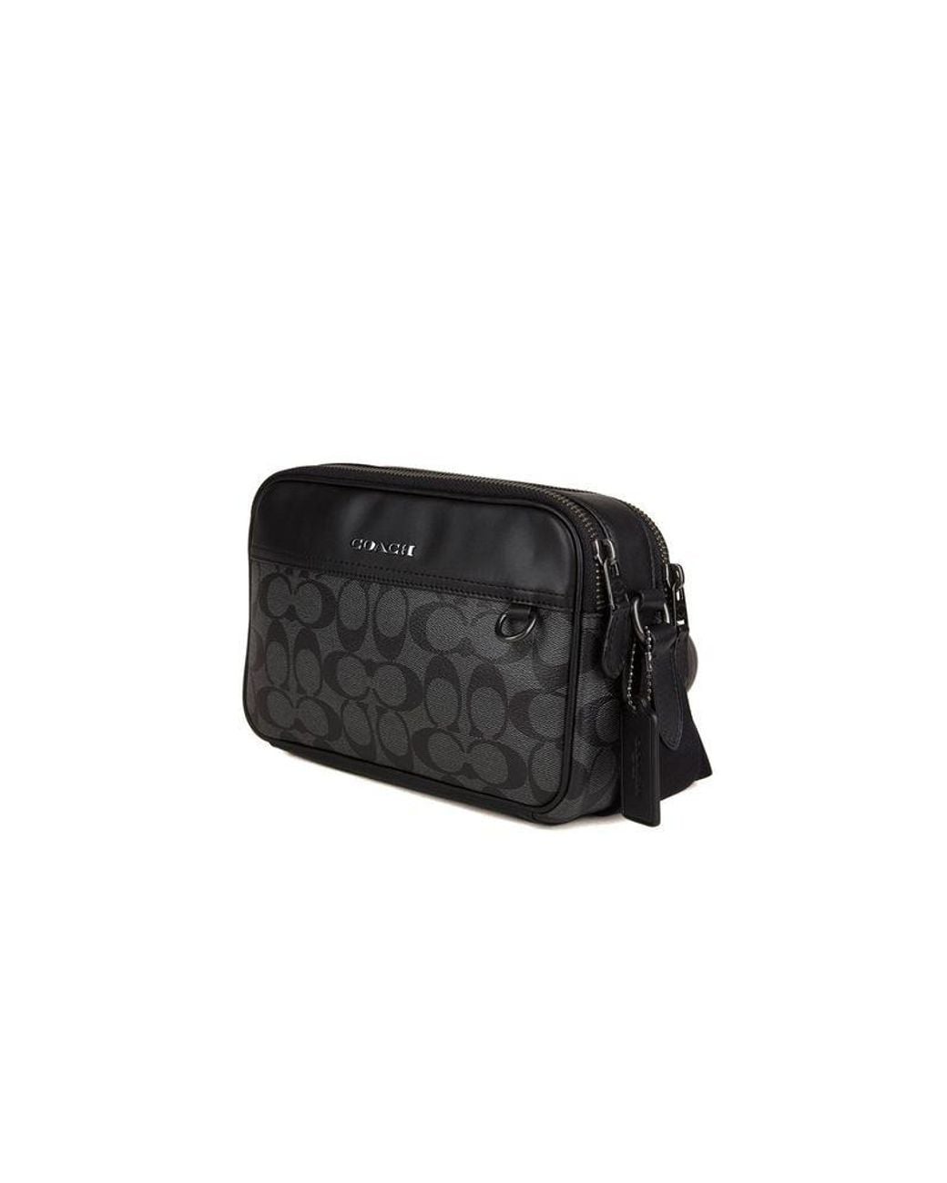COACH Black Crossbody Bag- Calf Leather Crossbody-Bags