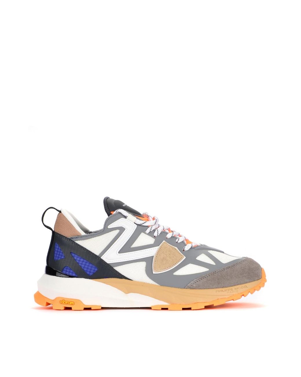 Philippe Model Blue Rockx Low Vibram Sole Sneakers for men
