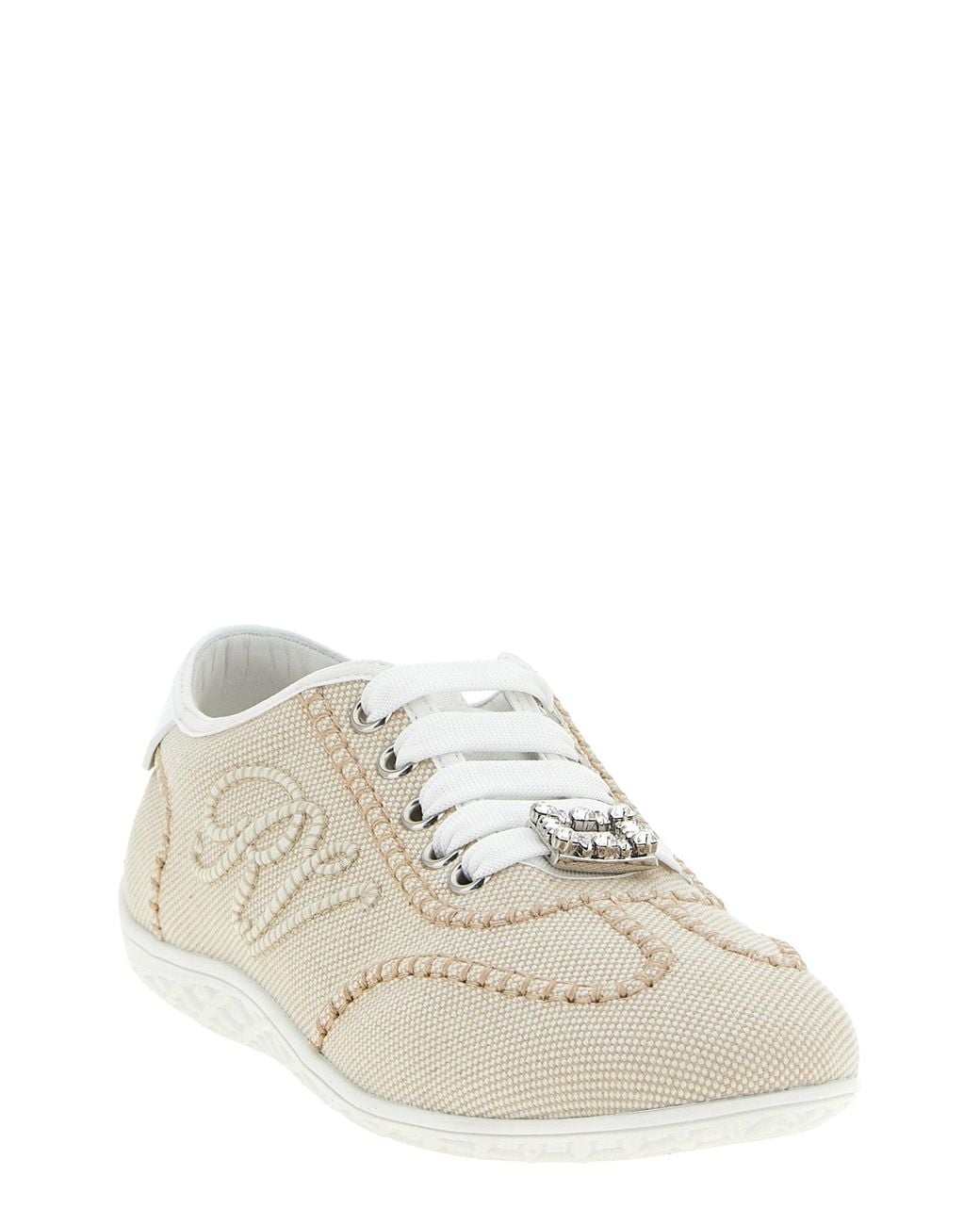 Roger Vivier White Sneaker