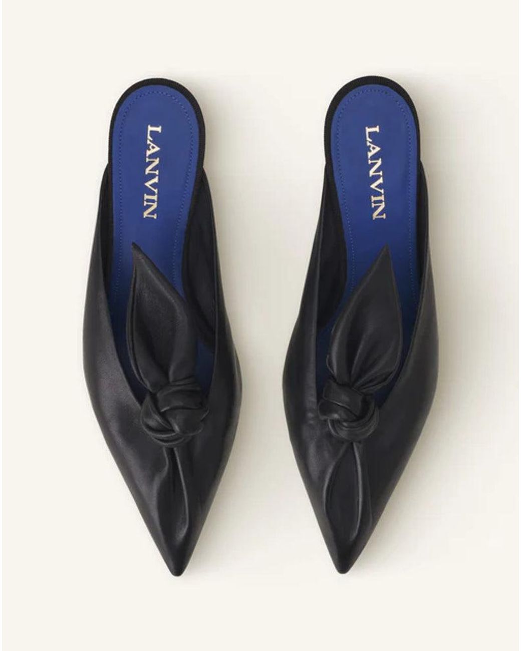 Lanvin Black Lanvin E26 Mule