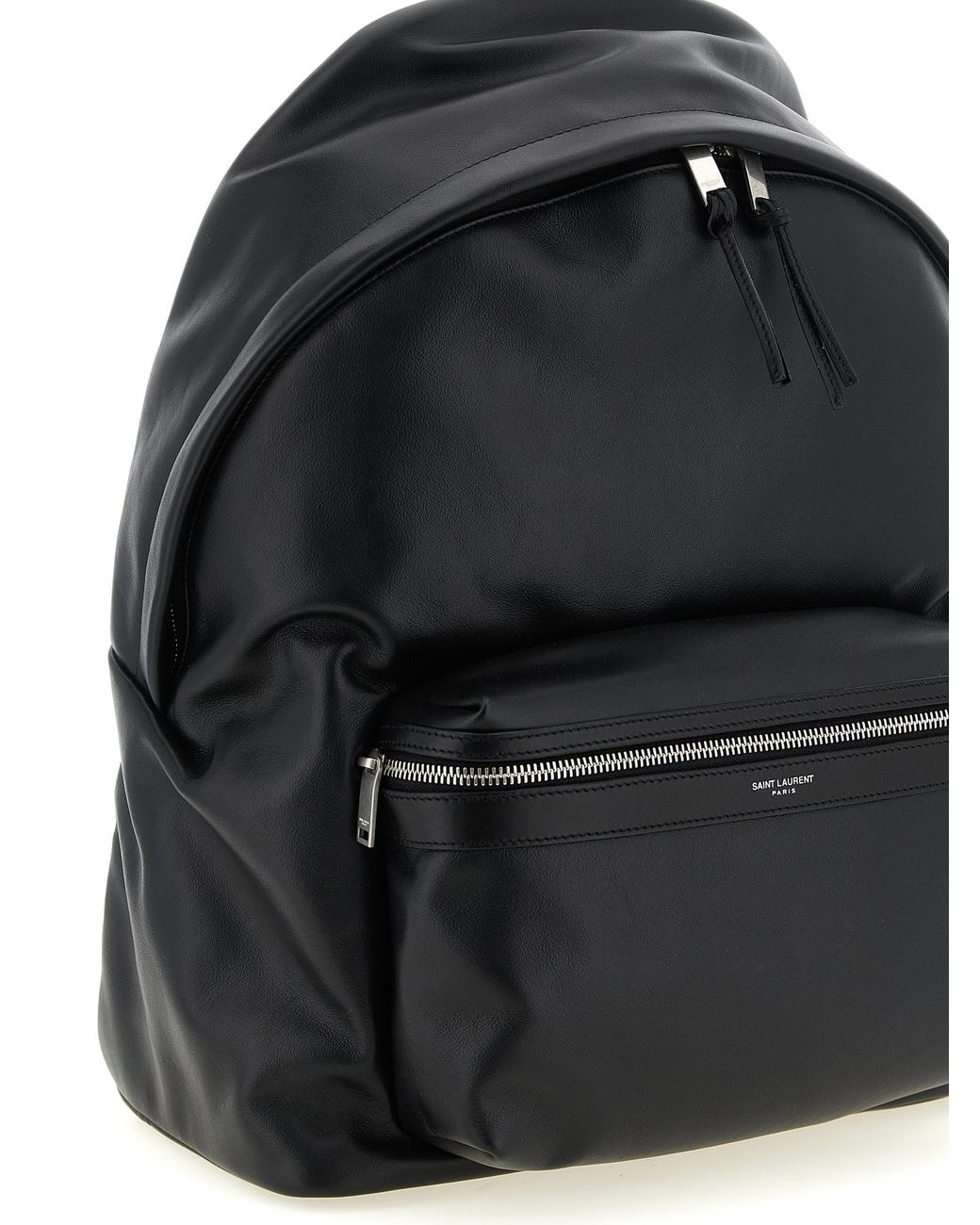 Saint Laurent Black 'City' Backpack for men