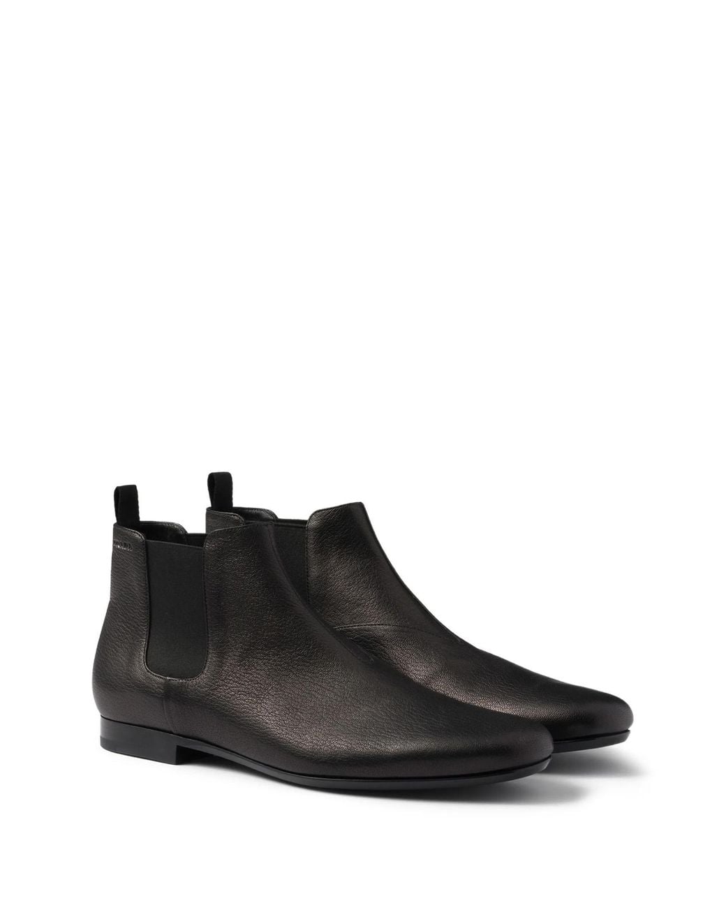 Prada Black Boots Leather for men