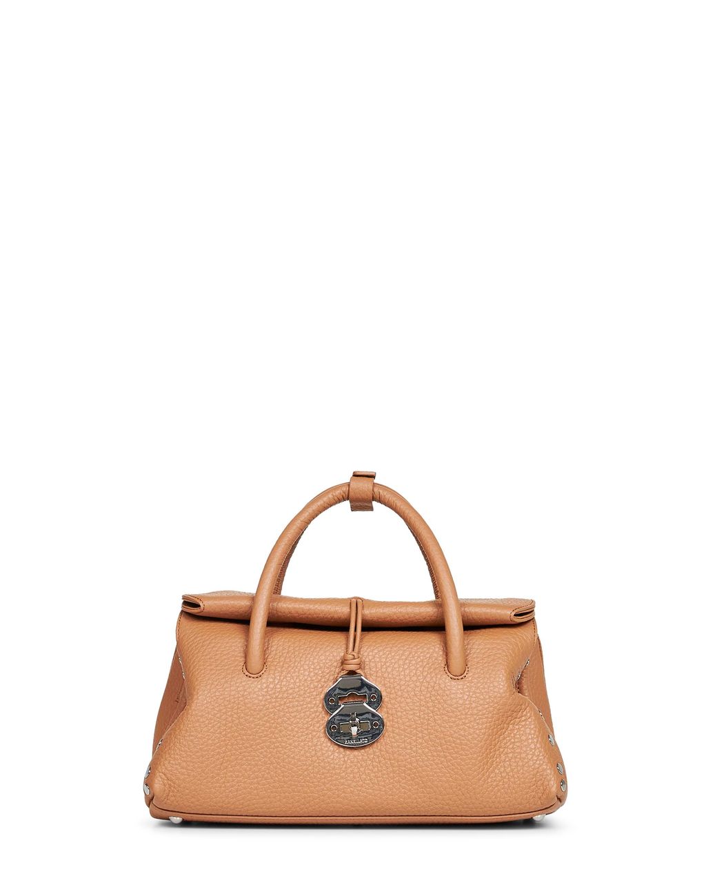 Zanellato Natural Handbag Dotta Small Amaretto