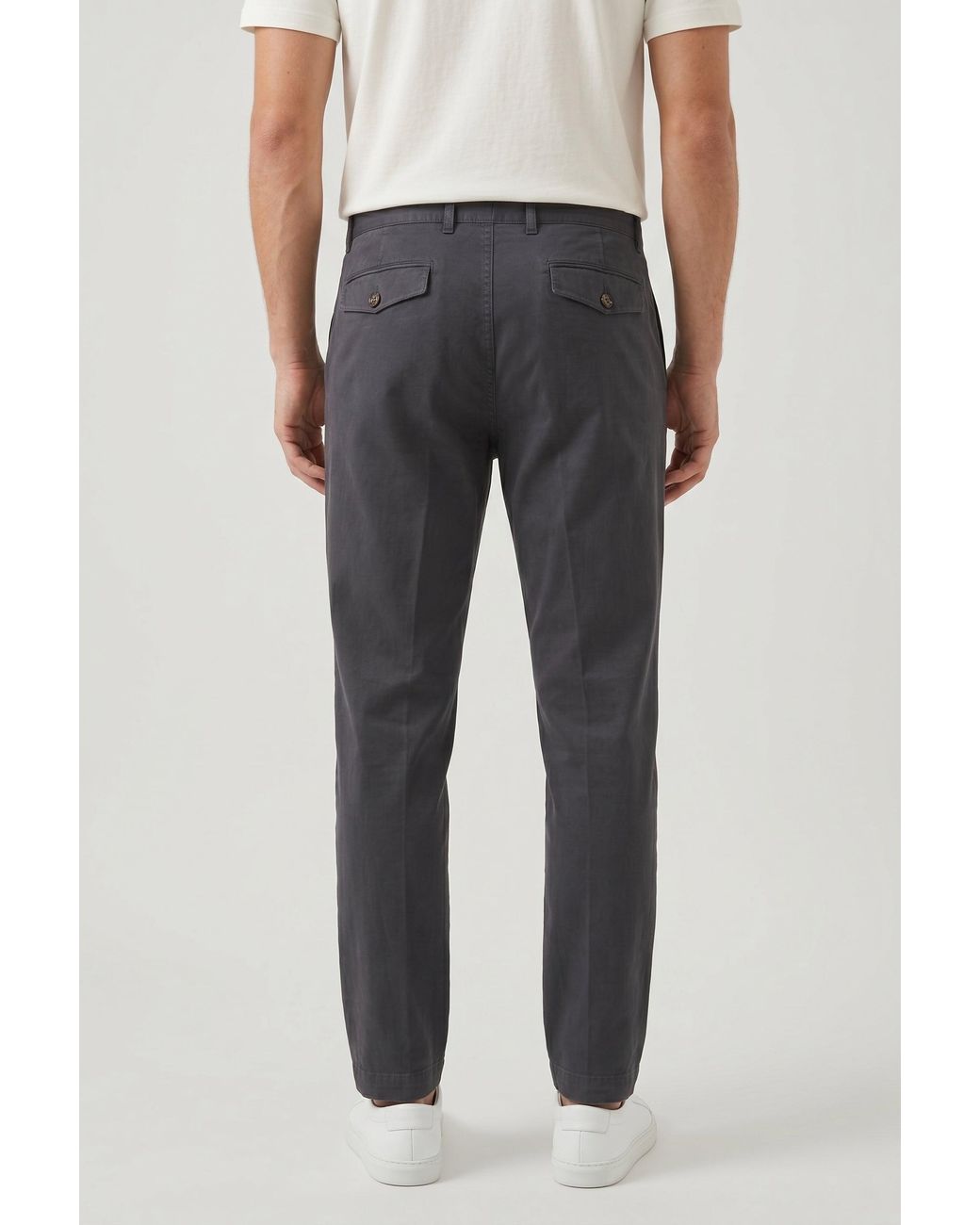 Brunello Cucinelli Blue Dark Pleated Trousers for men