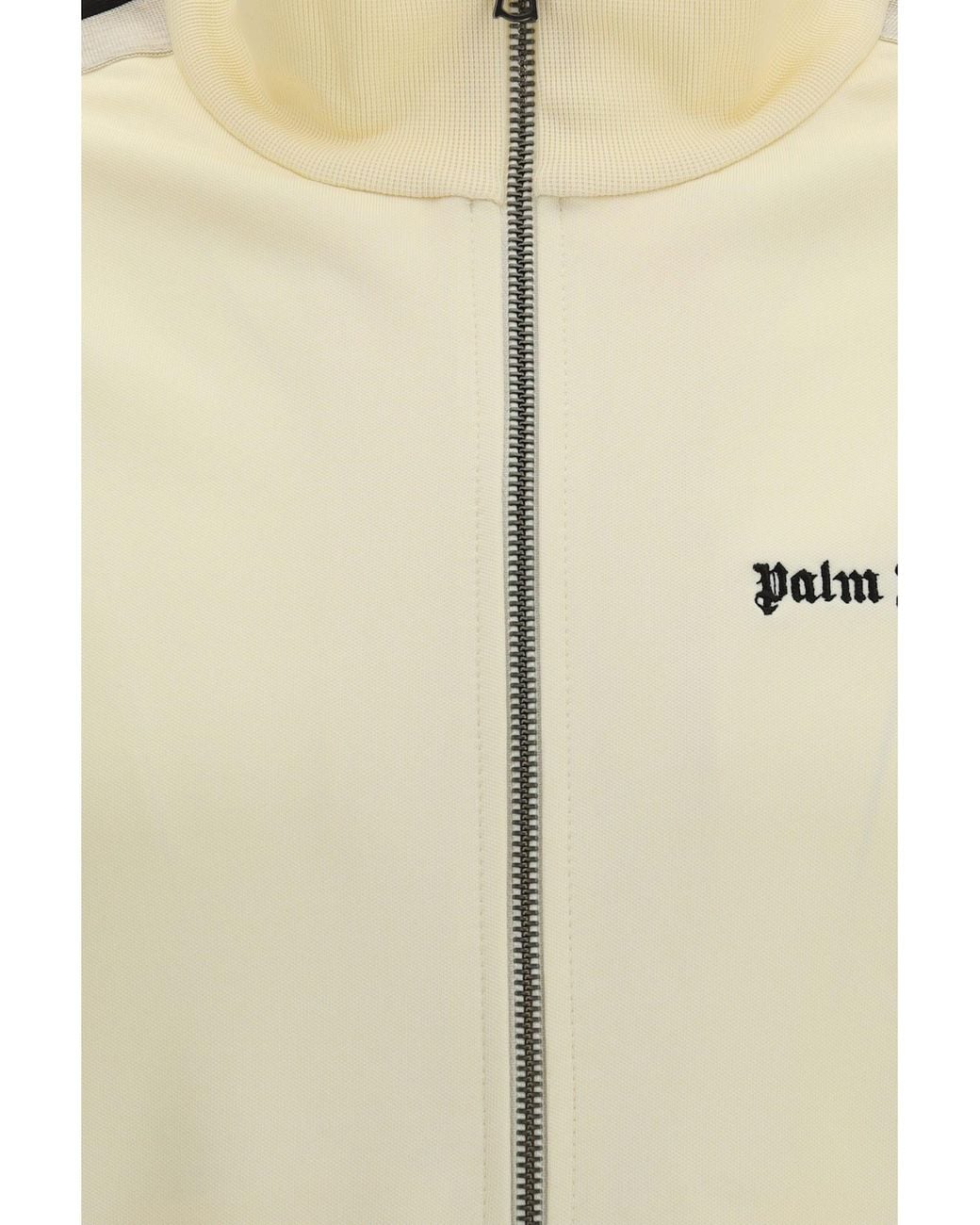 Palm Angels Natural Classic Logo Track Jacket for men