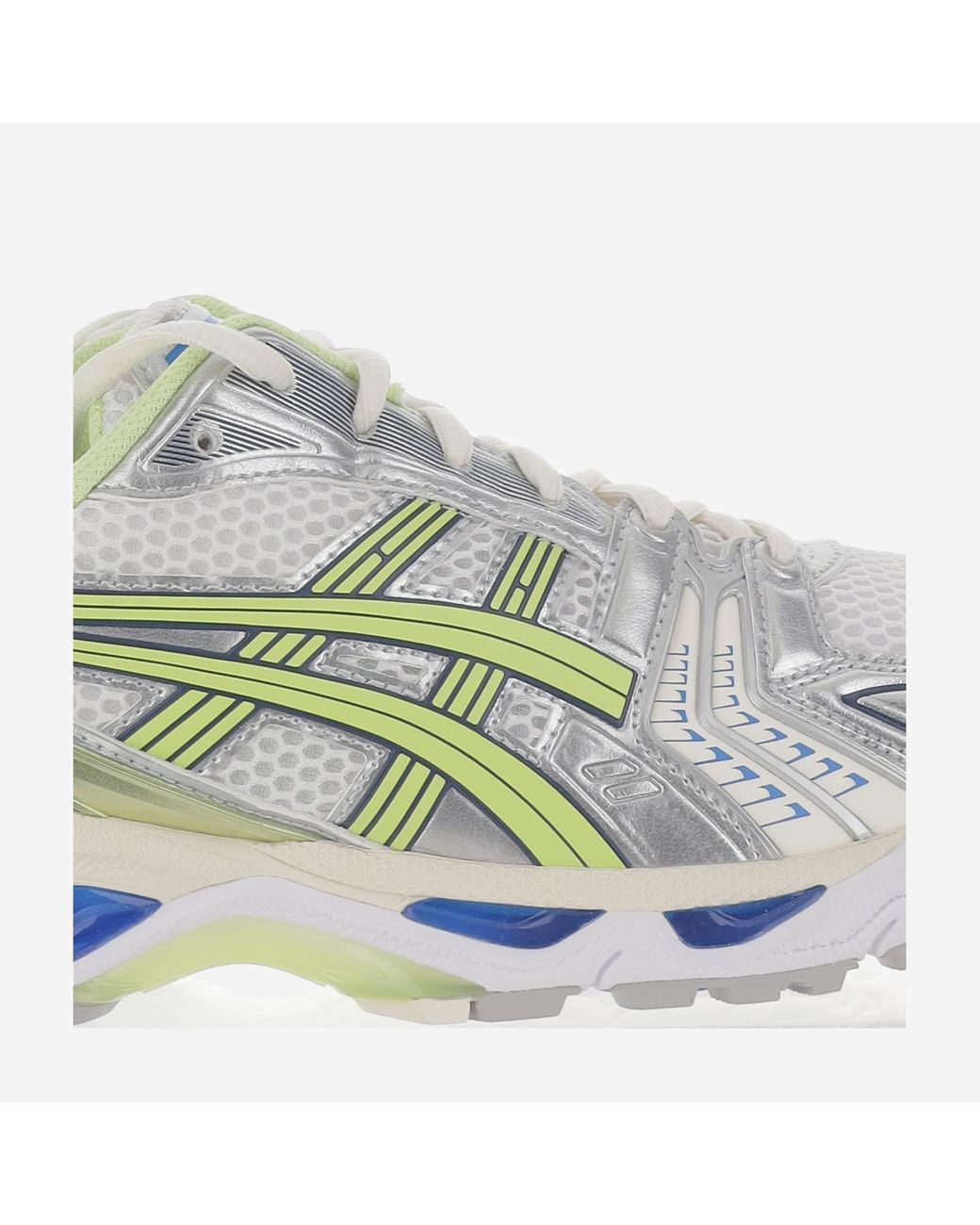 Asics Green Sneakers Gel-Kayano 14-Lime/Lime Polyester Trainers