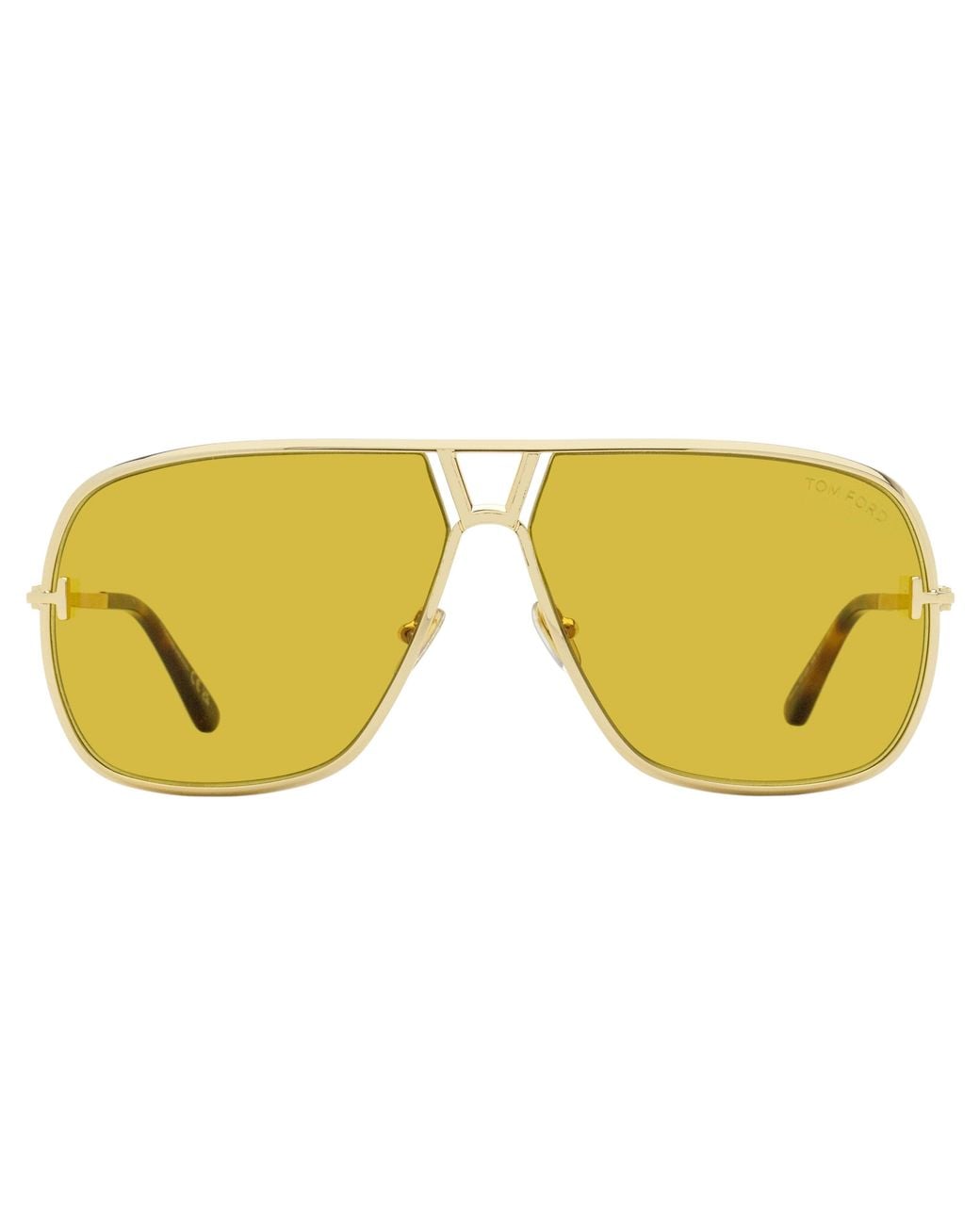 Tom Ford Black Stavros Sunglasses Tf1204 30E-Havana 63Mm Ft1204 Metal/Plastic (Acetate) for men