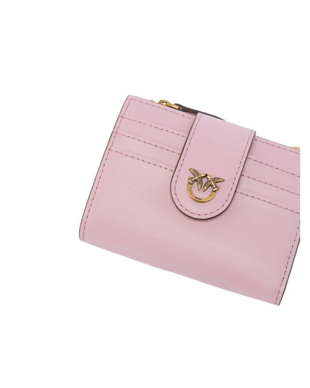 Pinko Pink Wallet Cowhide/Polyethylene Bags