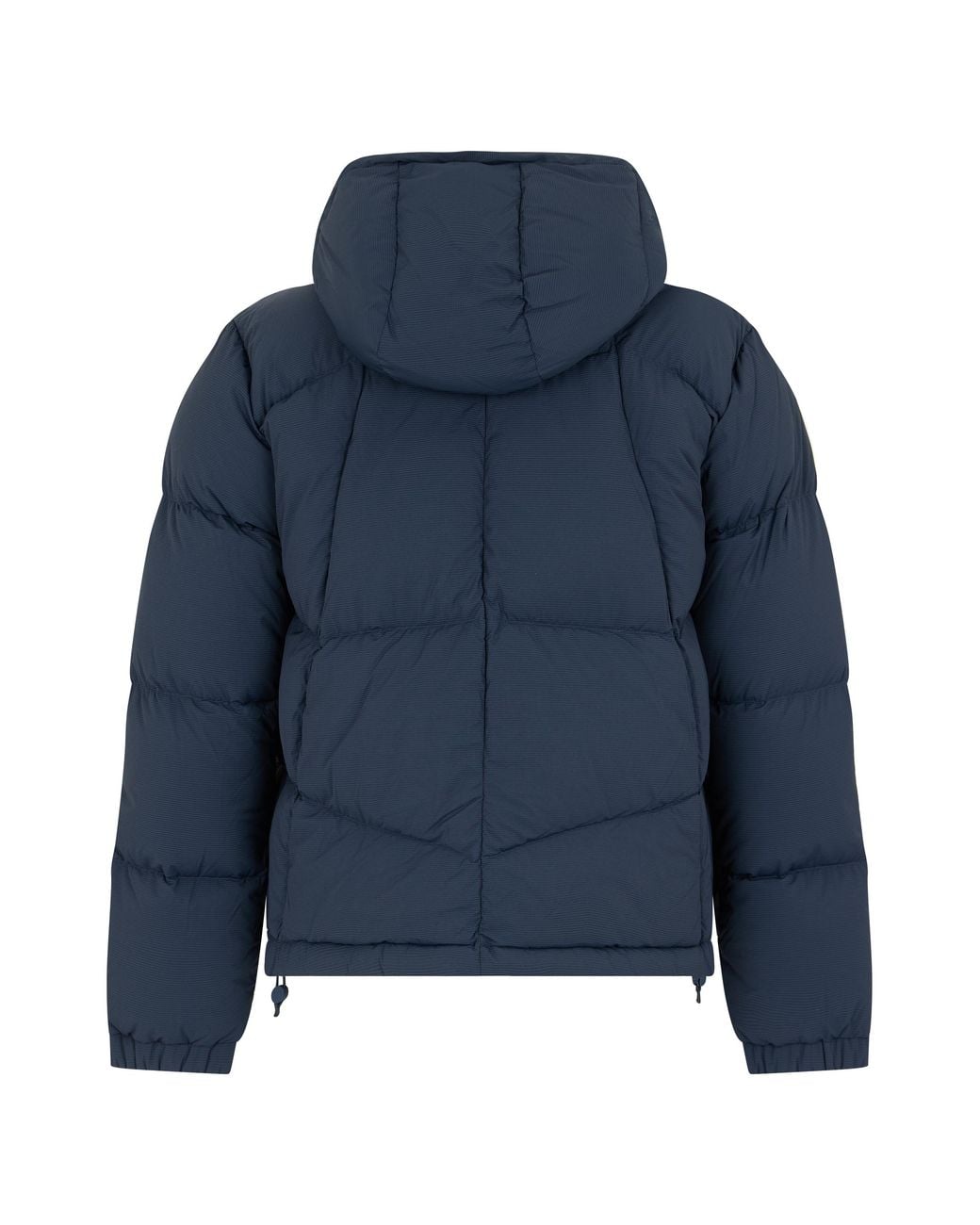 K-Way Blue K-Way Hooded Padded Down Jacket for men