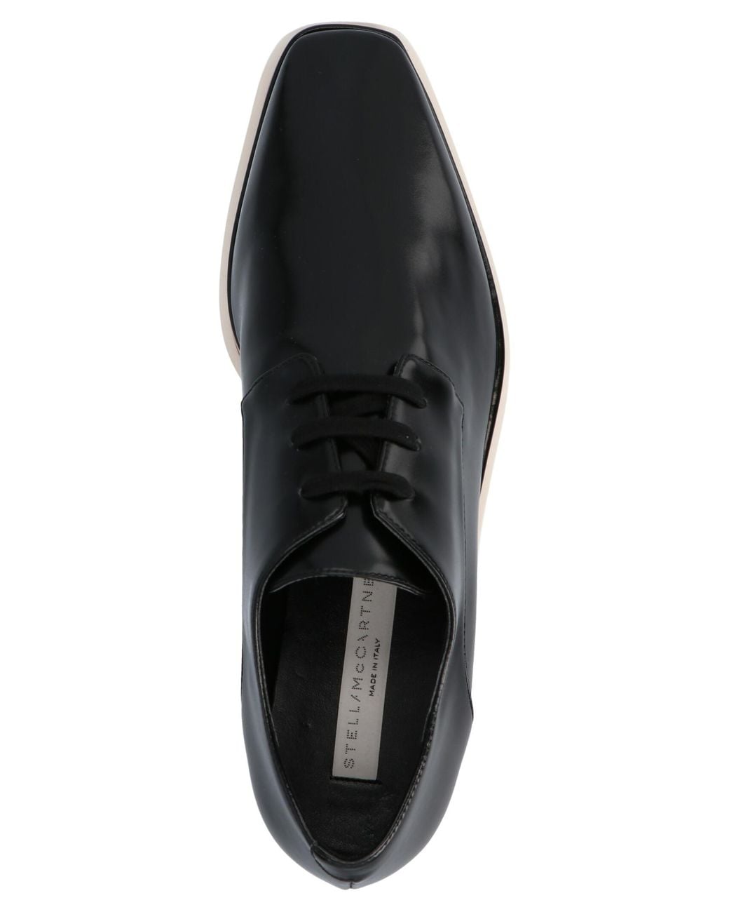 Stella McCartney Black Polyethylene Wedge Sandals