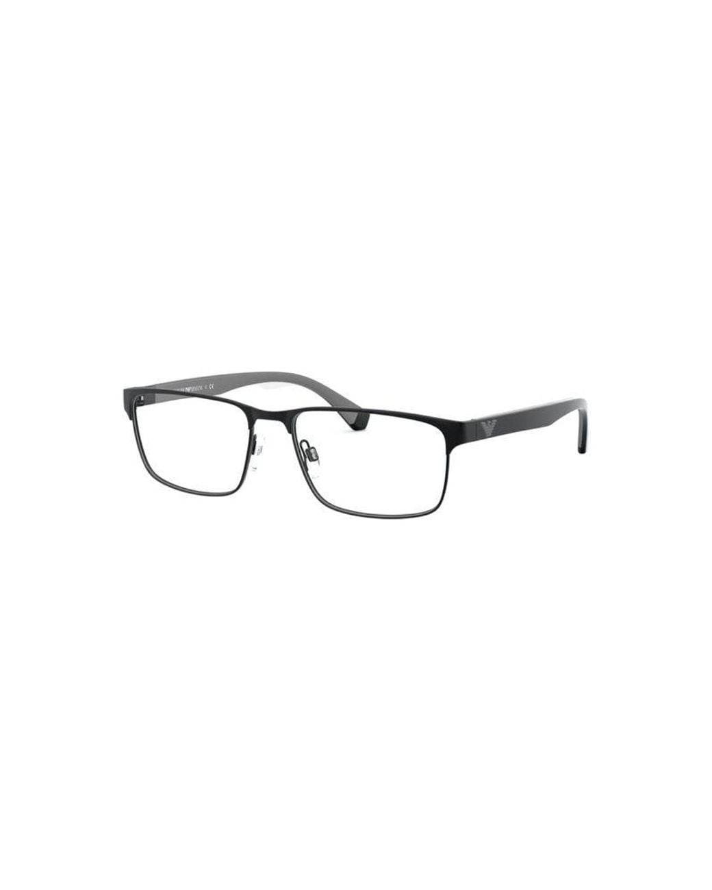 Emporio Armani White Optical Frames Eyewear Optical-Frames for men