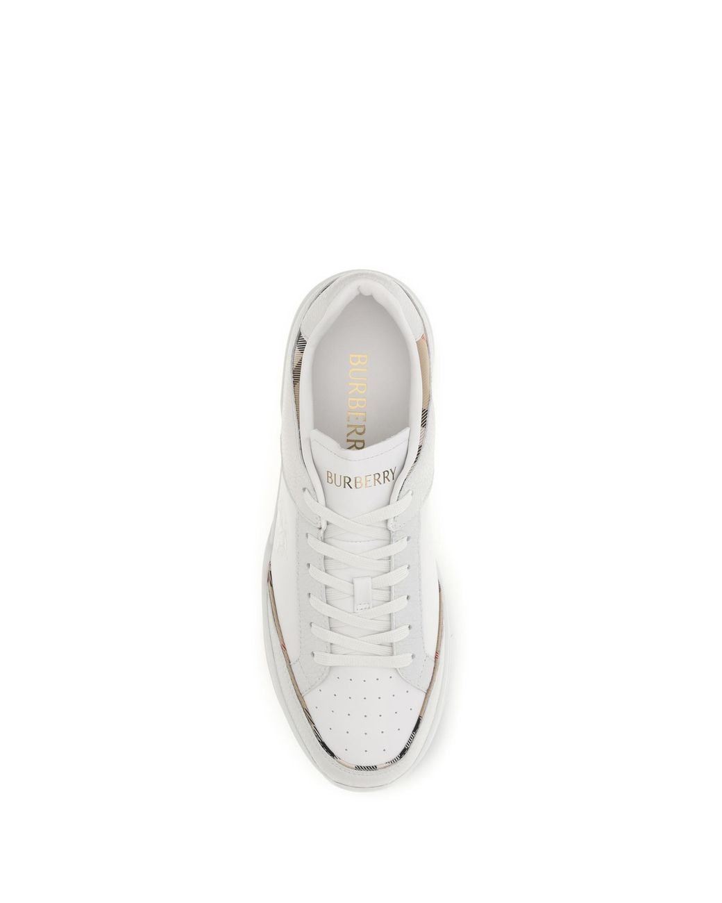 Burberry White Harrow Sneakers for men