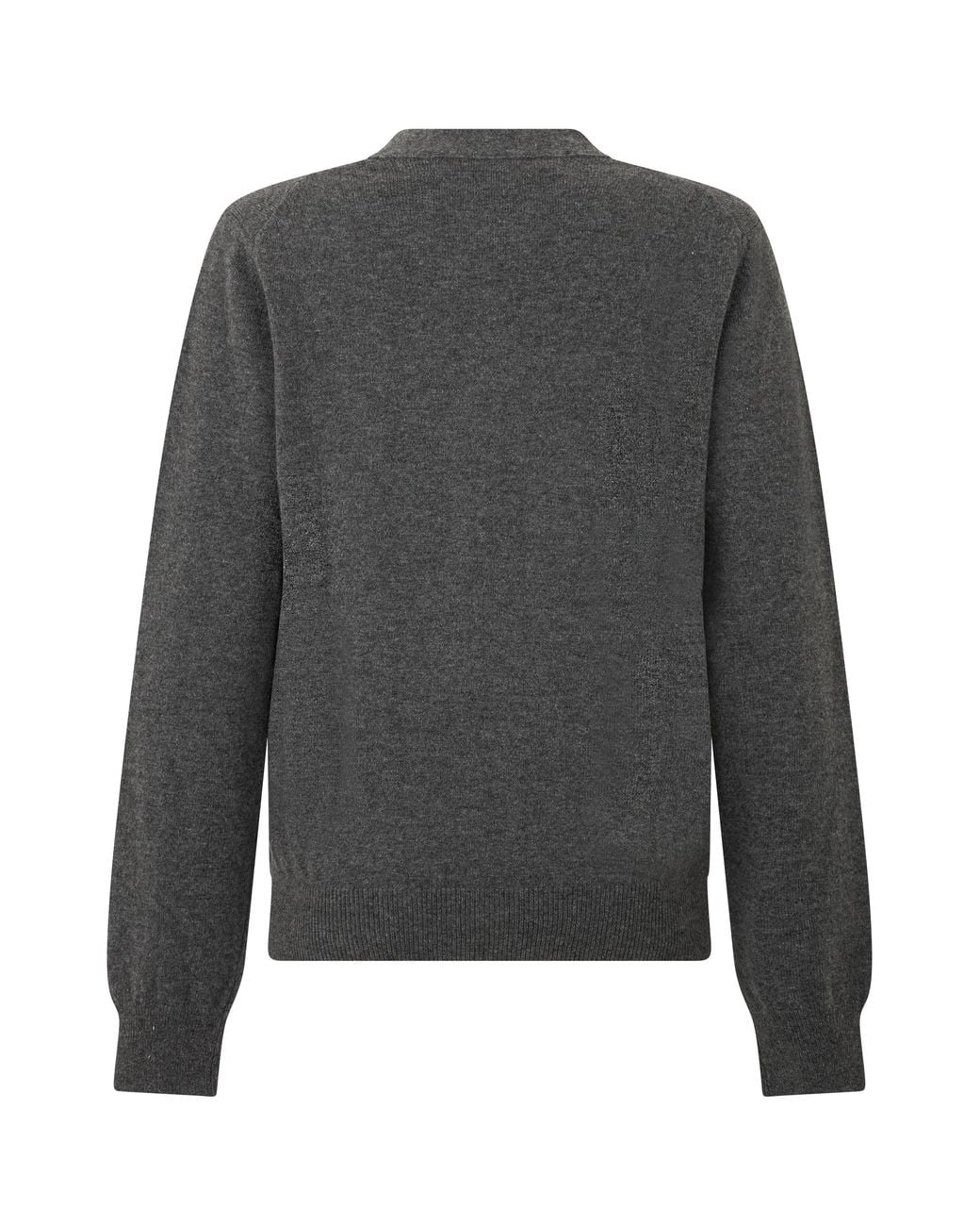 COMME DES GARÇONS PLAY Gray Cardigan Wool Cardigans