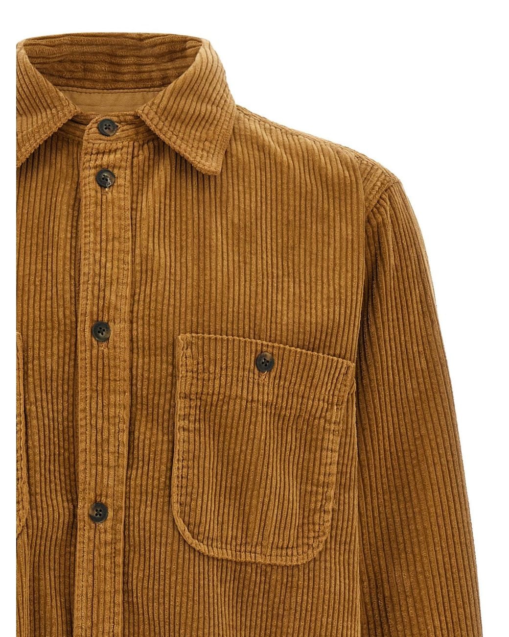 Isabel Marant Nario Overshirt in Brown | Lyst