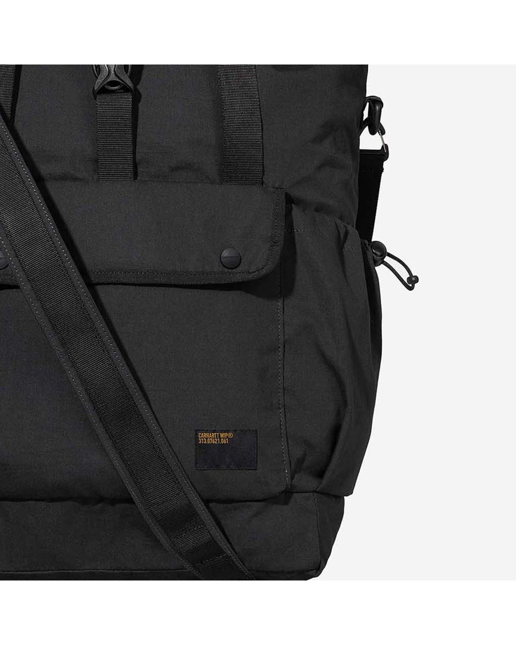 Carhartt Black Haste Tote Bag Cotton Shoulder for men