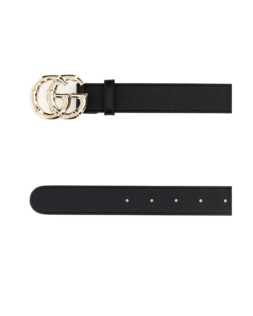 Gucci White Signature Buckle Belt