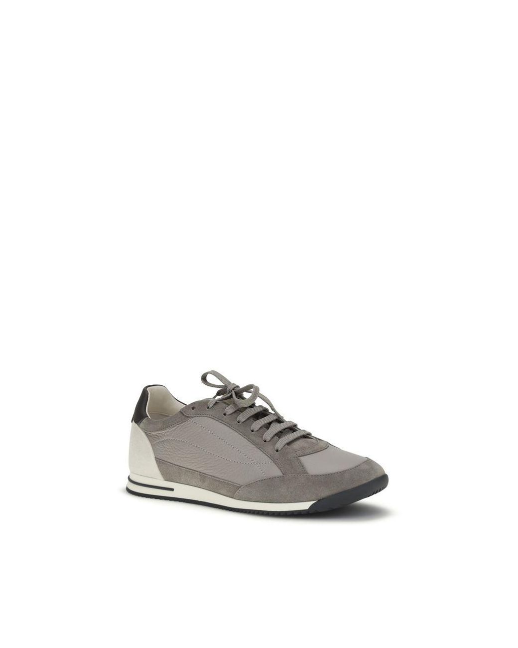 Brunello Cucinelli Gray Deer Sneakers for men