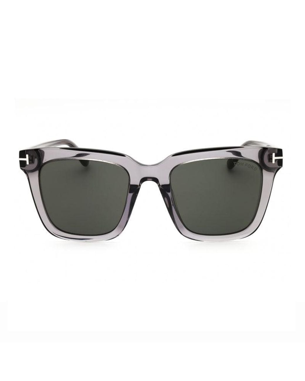 Tom Ford Gray Sunglasses Square Full Rim, Frame And Smoke Lens Ft0969-K20A for men