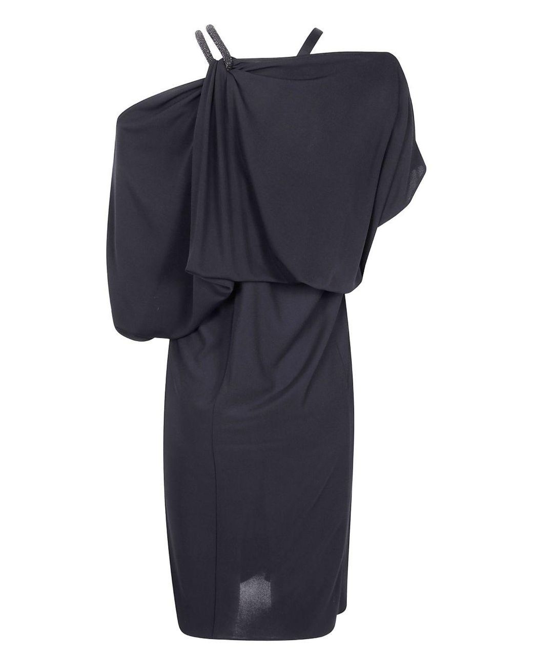 Tom Ford Blue Midi Dress Viscose