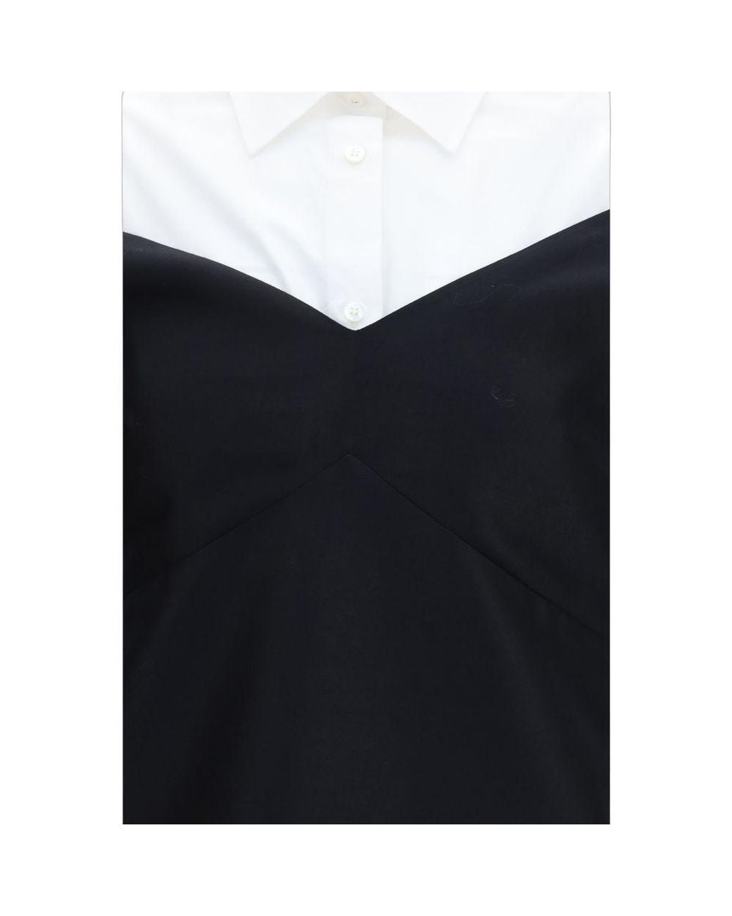 Balenciaga Black Wool Oves Aries Casual Dress