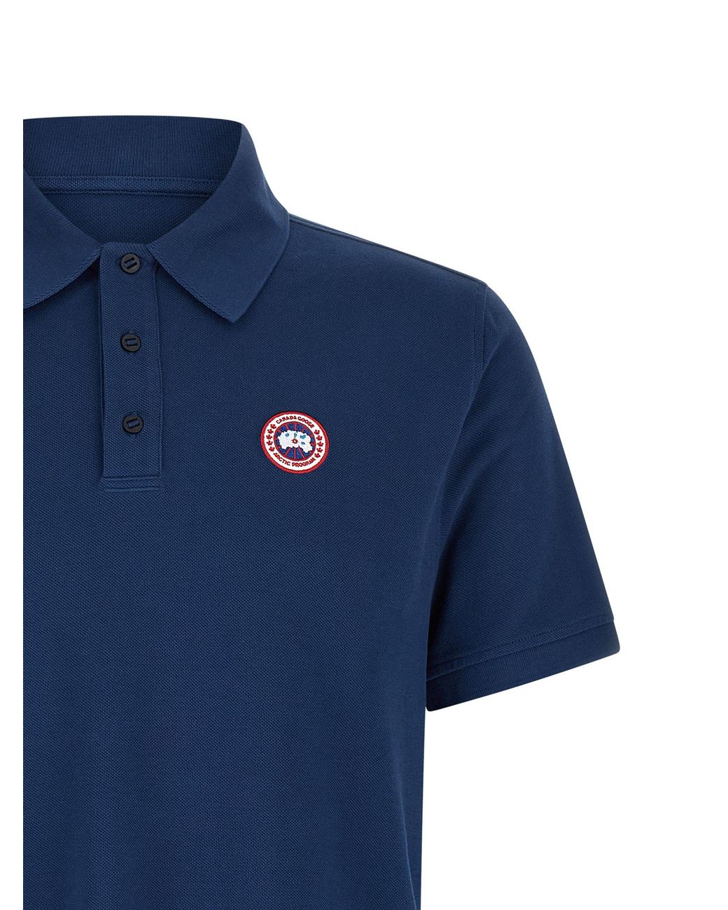 Canada Goose Blue 'Beckley' Polo Shirt for men