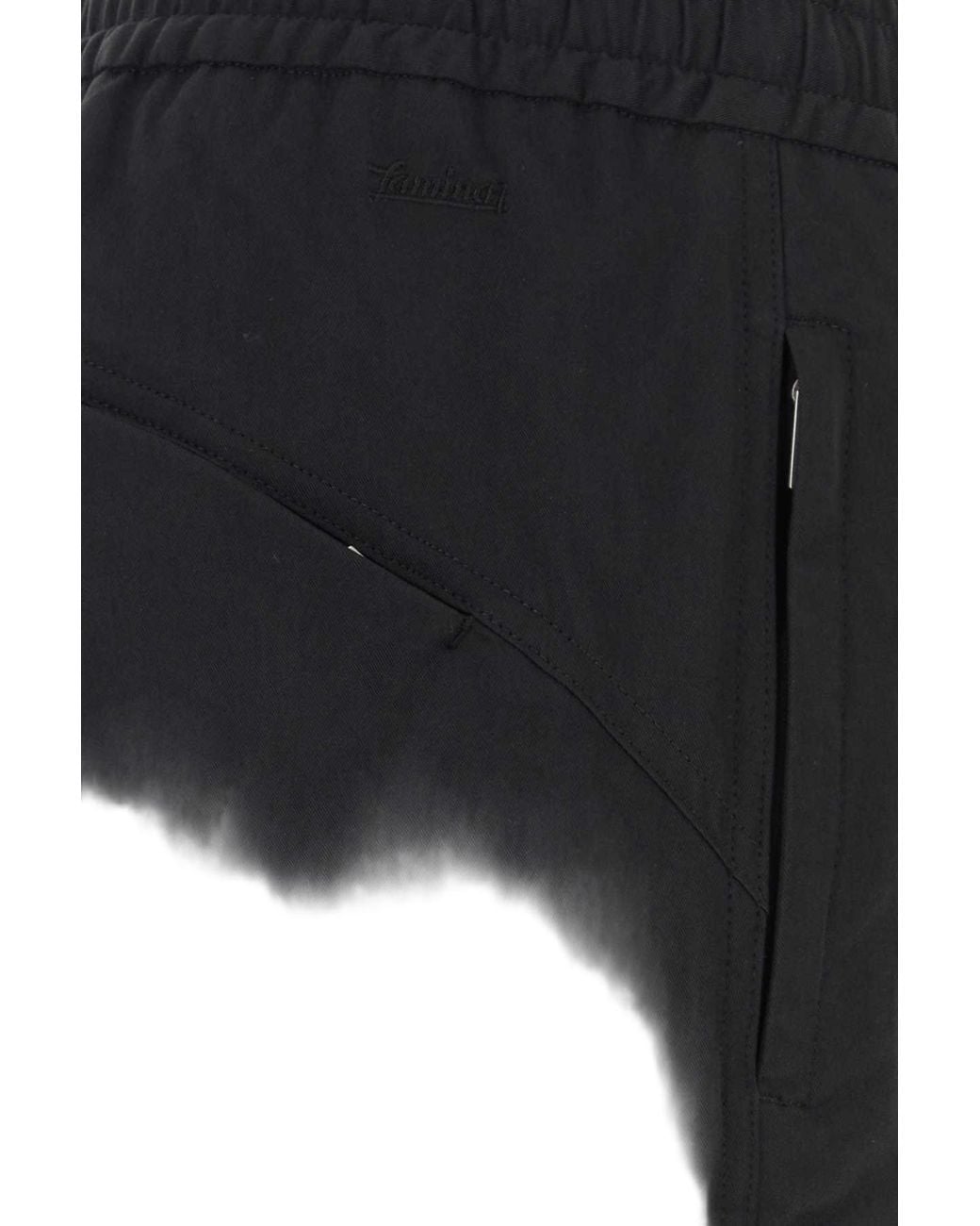Herno Black Pants for men