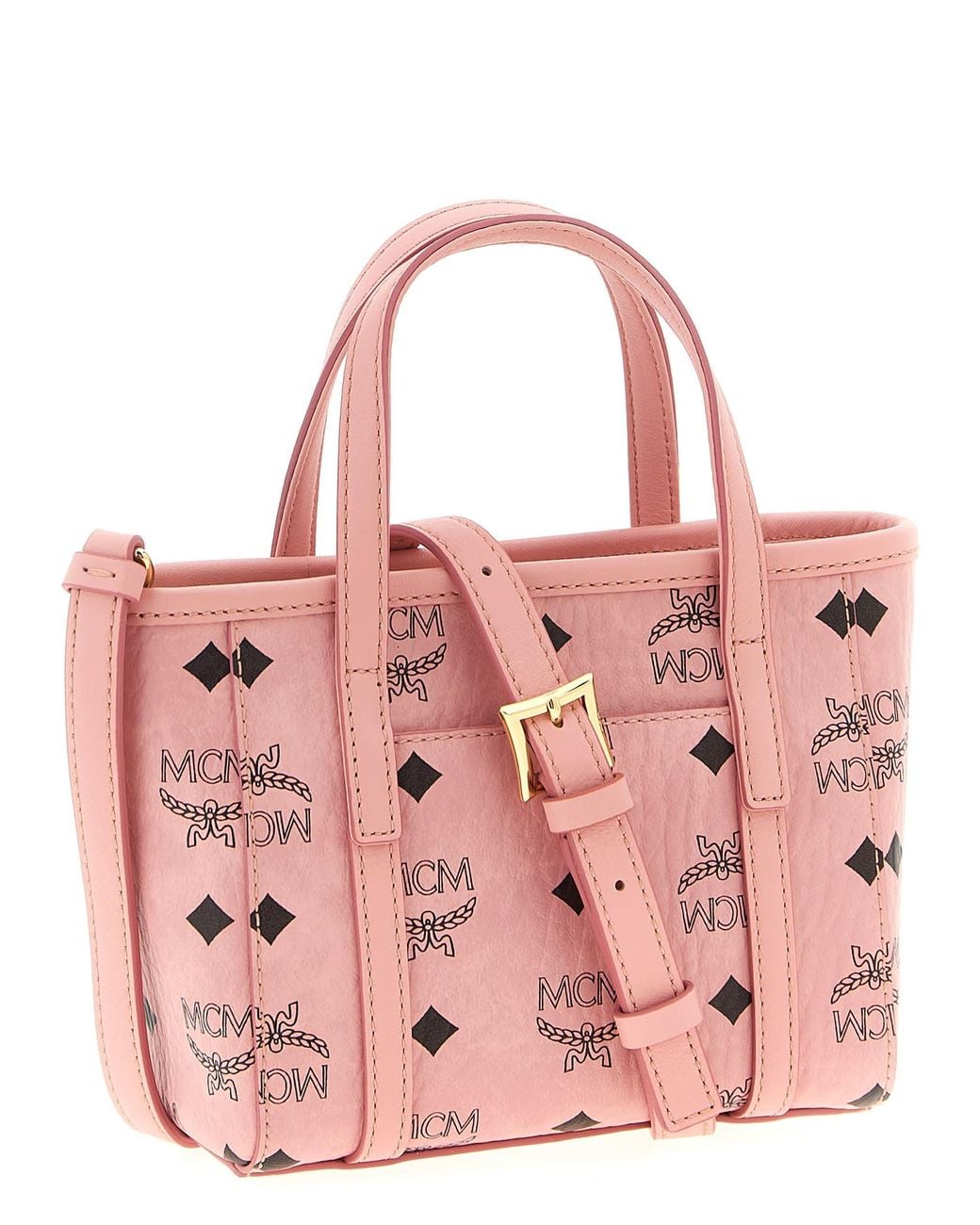 MCM Pink Toni Tote Bag