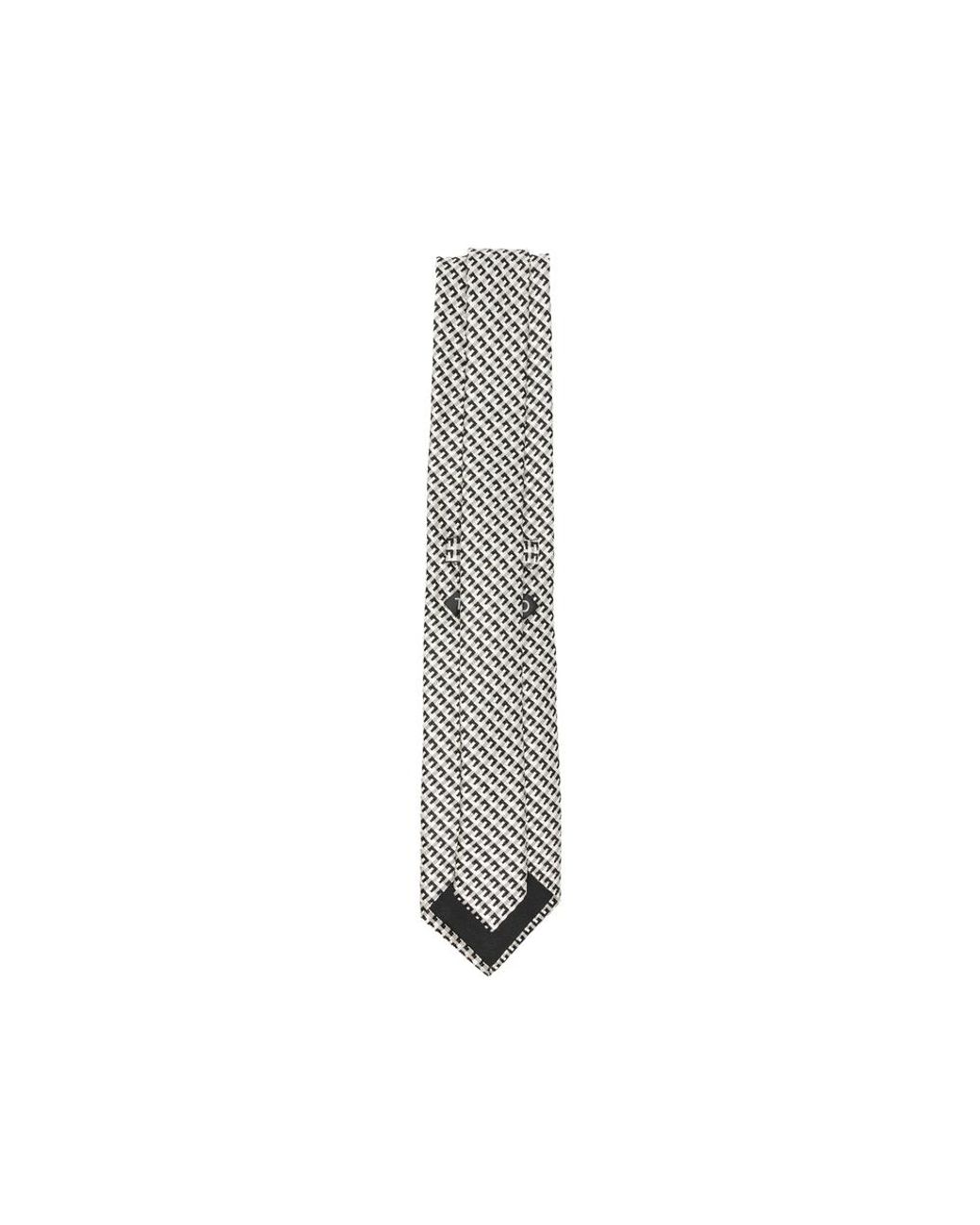 Tom Ford White Silk Tie for men