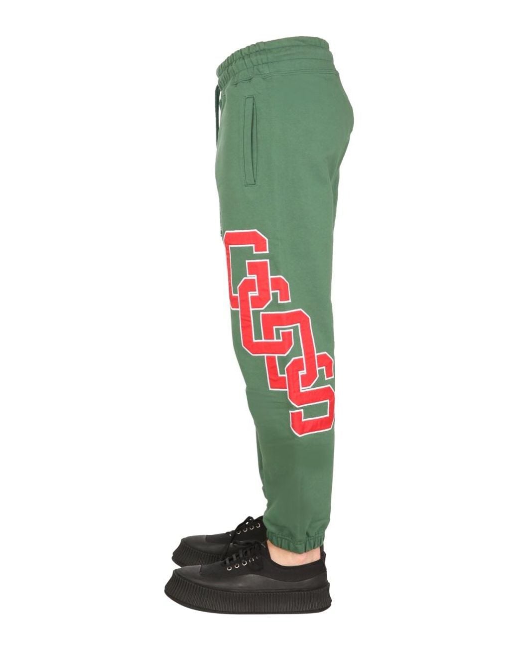 Gcds Green Jogging Pants Not Specified Track for men