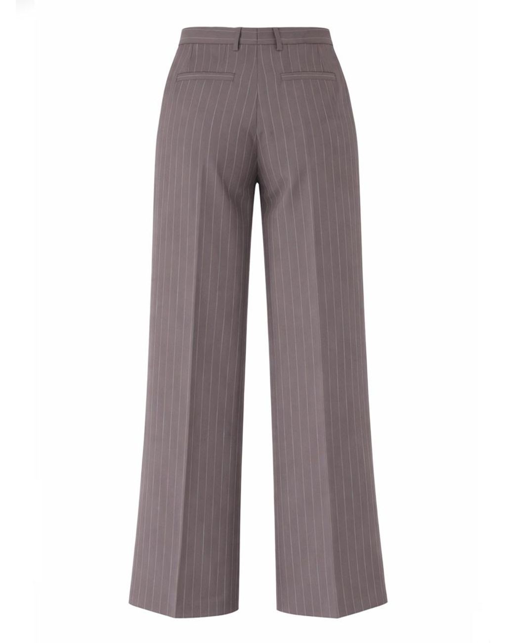 Dries Van Noten Purple Dries Van Noten Wool Trousers