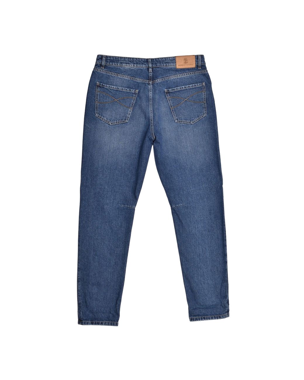 Brunello Cucinelli Blue Pants for men