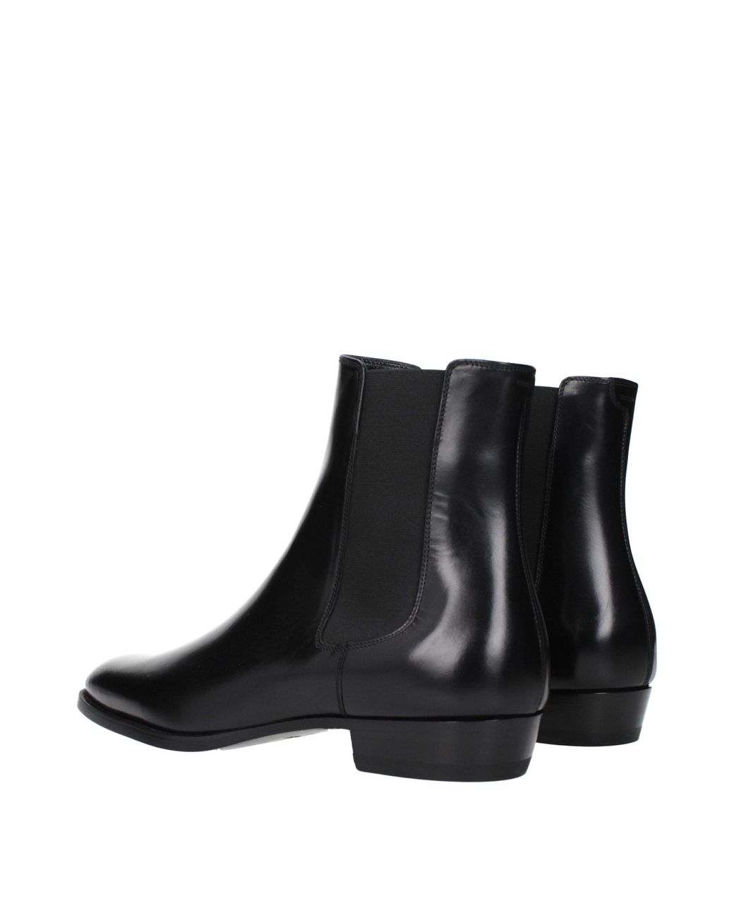 Céline Black Chelsea Boots for men