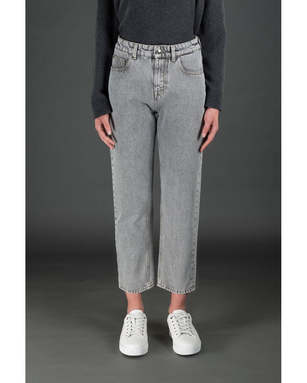 Moorer Black Light Straight Trousers