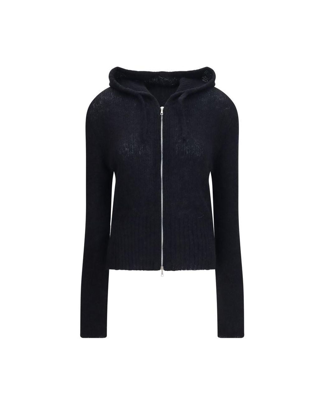 Our Legacy Blue Black Alpaca Vicugna Pacos Sweatshirt