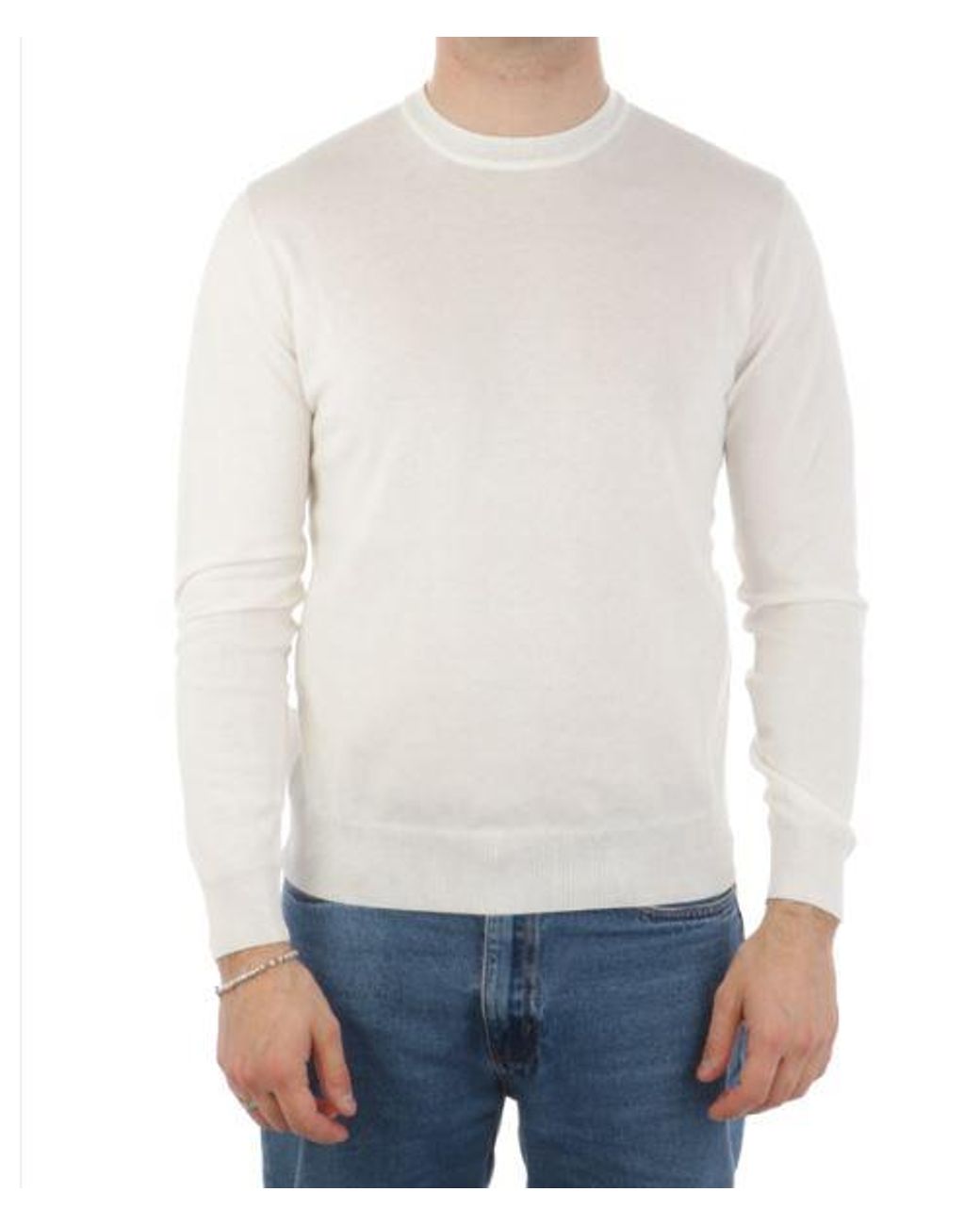 Altea White Sweaters for men