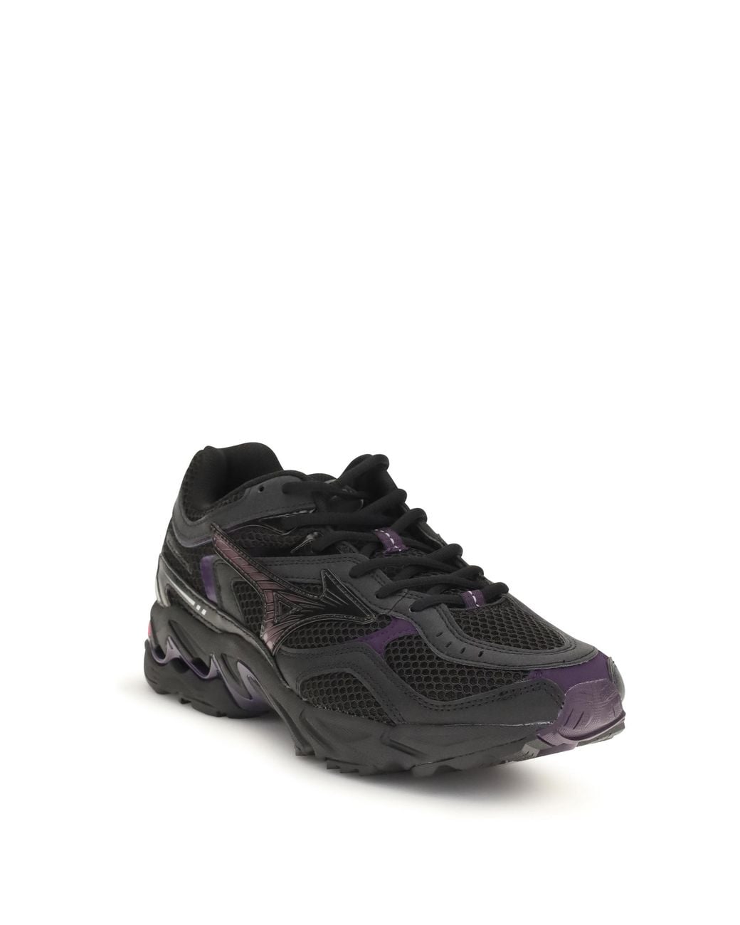 Mizuno Black Wave Mustang Ls Sport Sneakers Upper: Fabric; Sole: Rubber for men