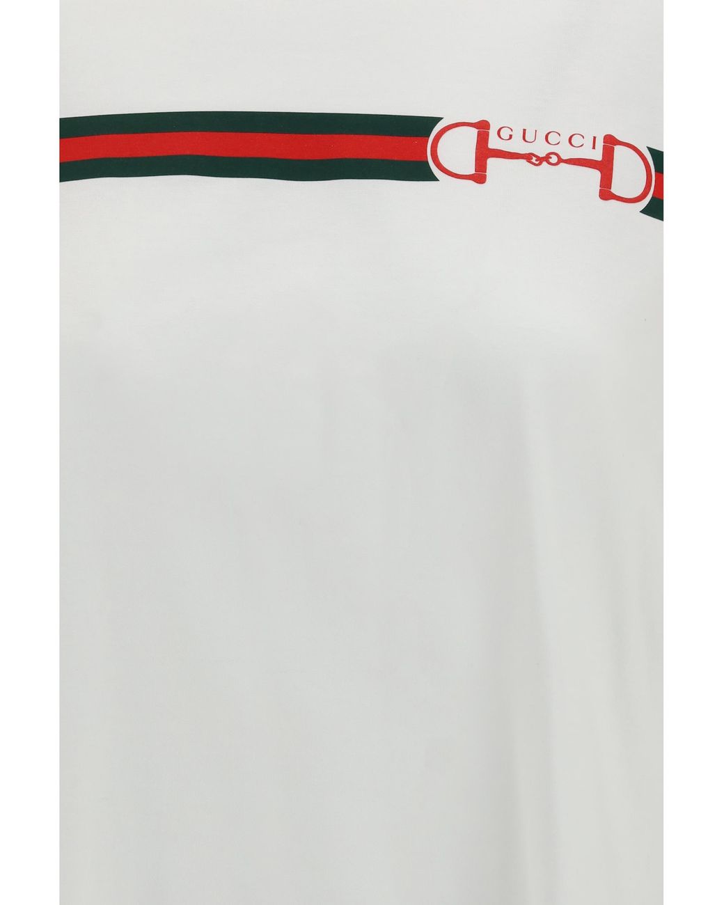 Gucci White Cotton T-Shirt T-Shirts And Polos