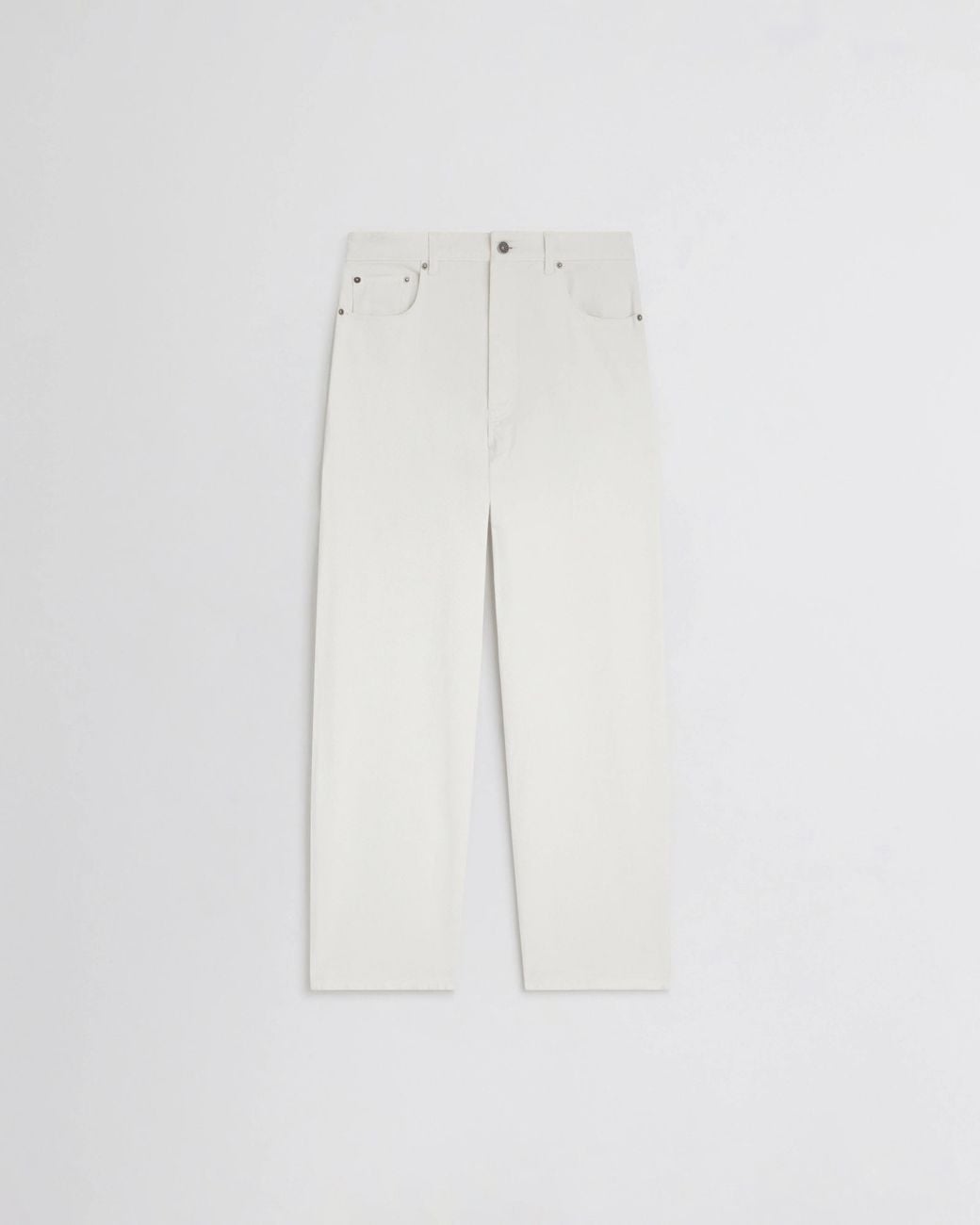 Phoebe Philo White Jean Drop Blanc Craie