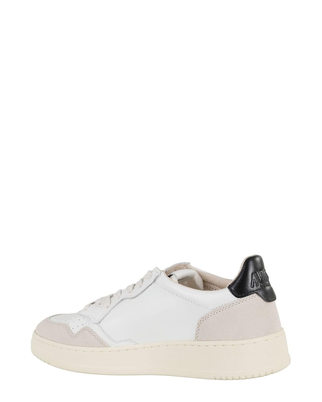 Autry White Medalist Low for men