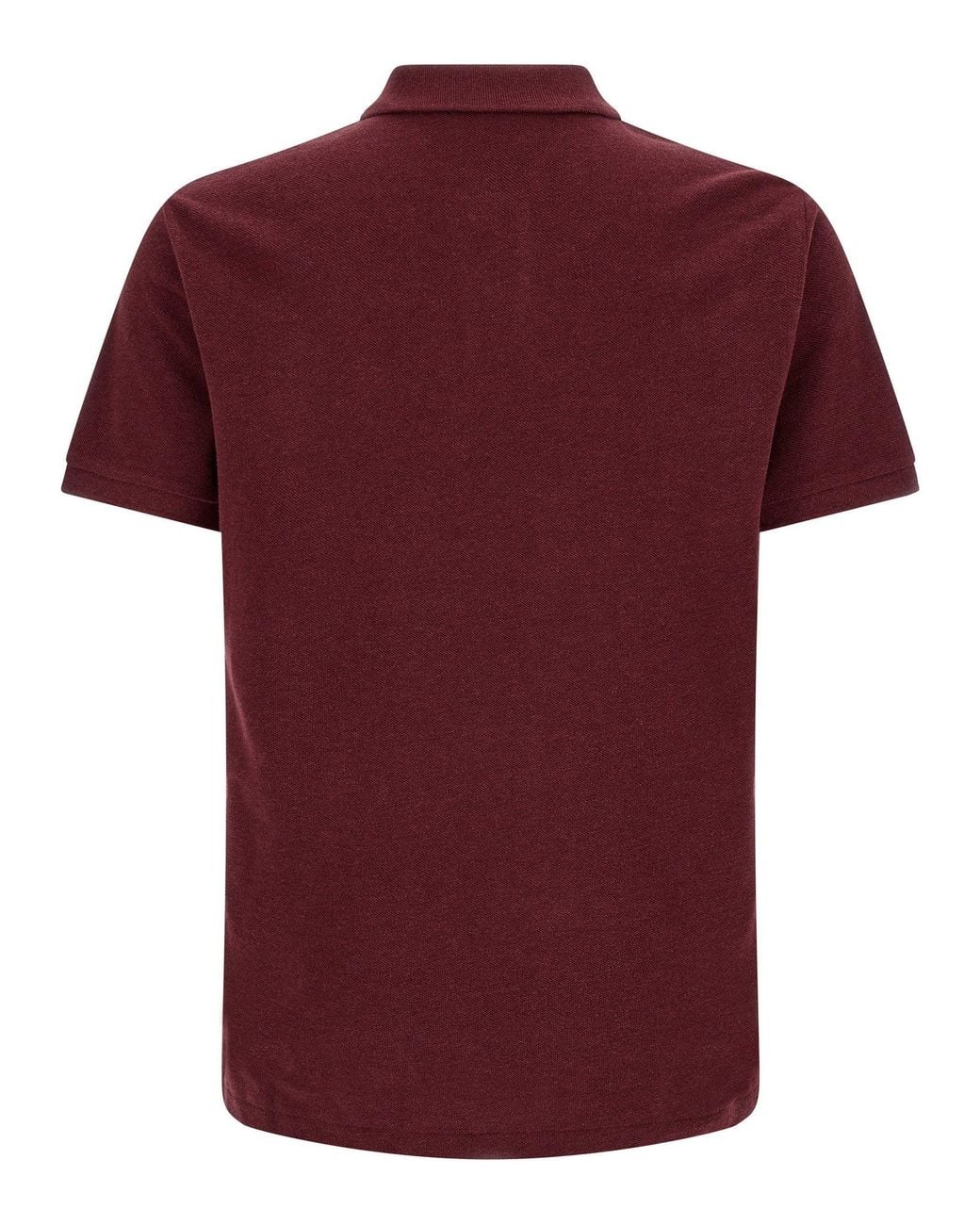 Polo Ralph Lauren Red Cotton Piqué Polo for men