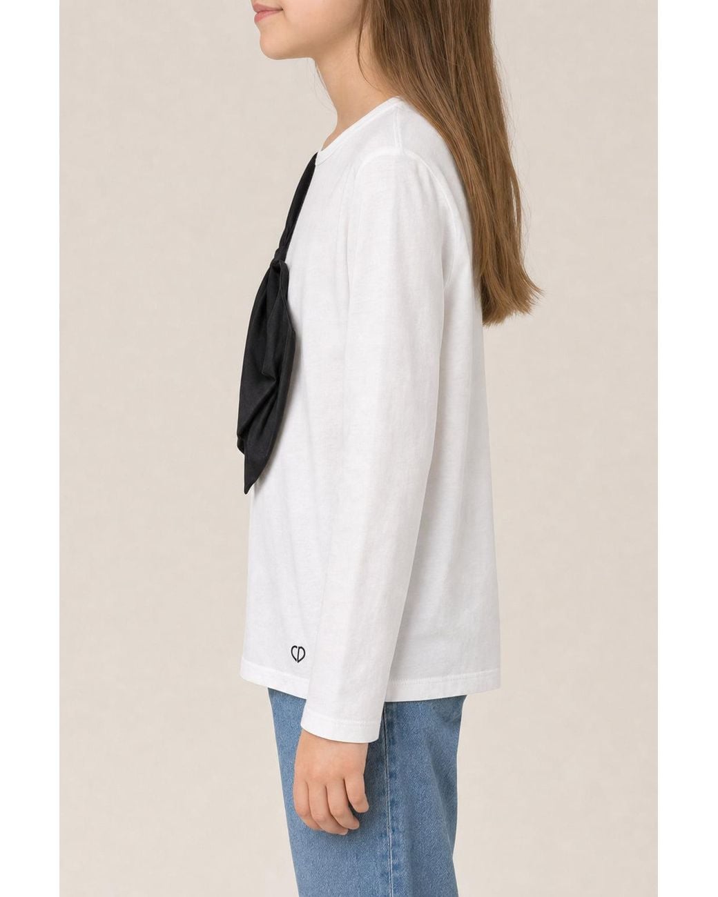 Dior Gray Kids's Long Sleeve Shirt