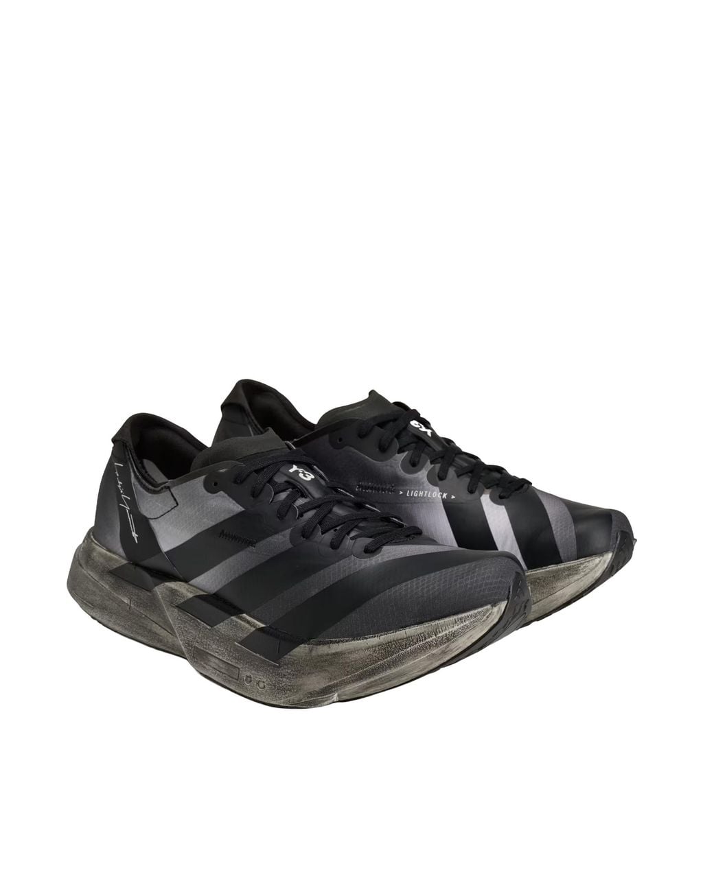 Adidas Black Sneakers Adios Pro 4 Textile Trainers for men