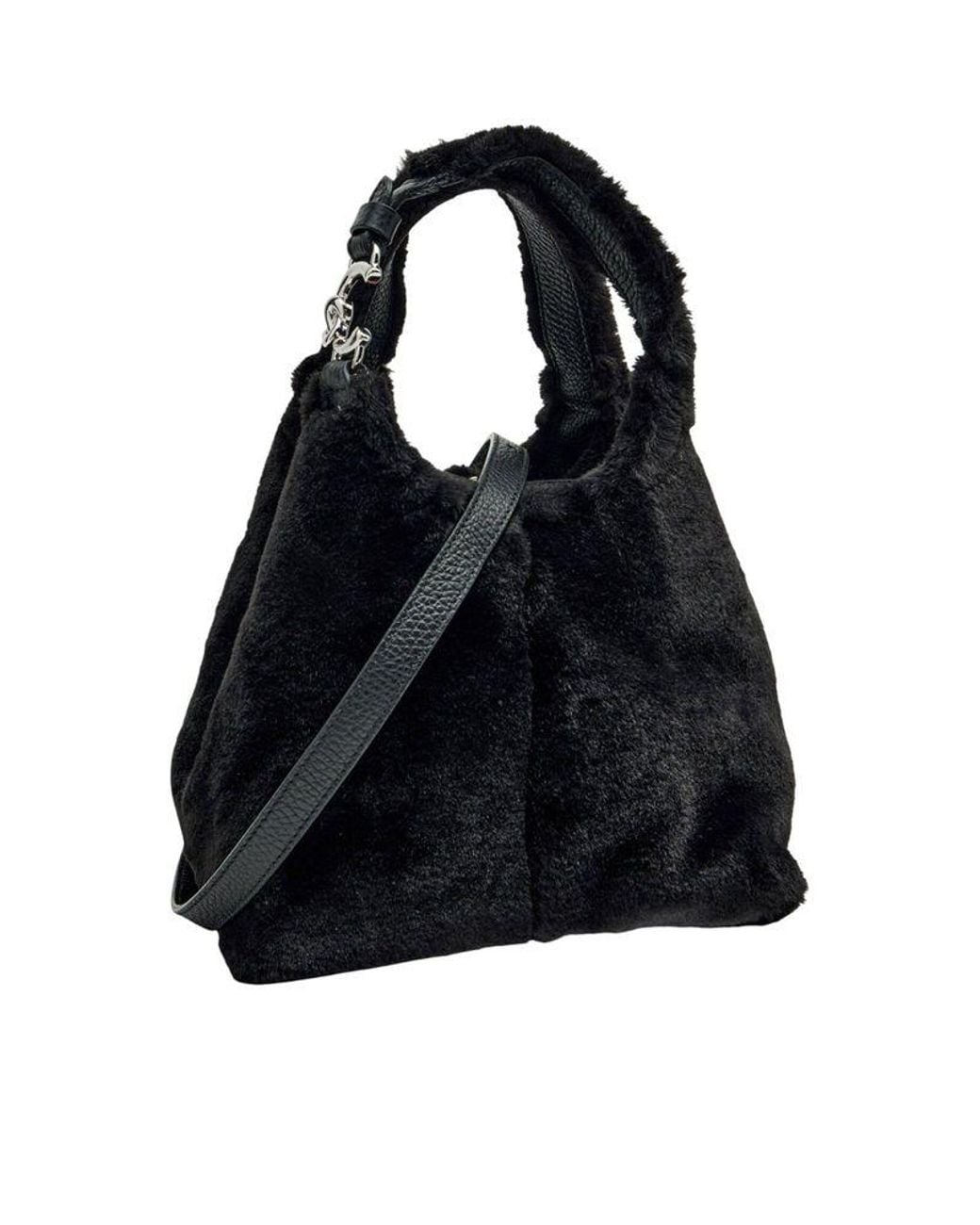 Coccinelle Black Shoulder Bag Polyester