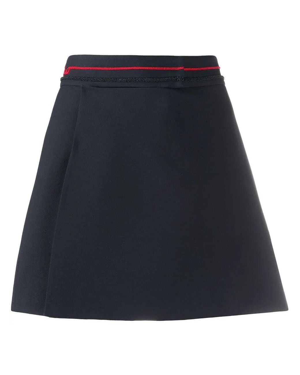 Valentino Black Beaded Skorts Clothing