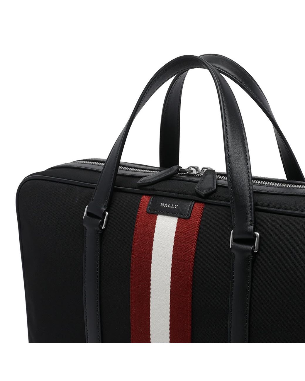 Bally Black Code Briefcase for men