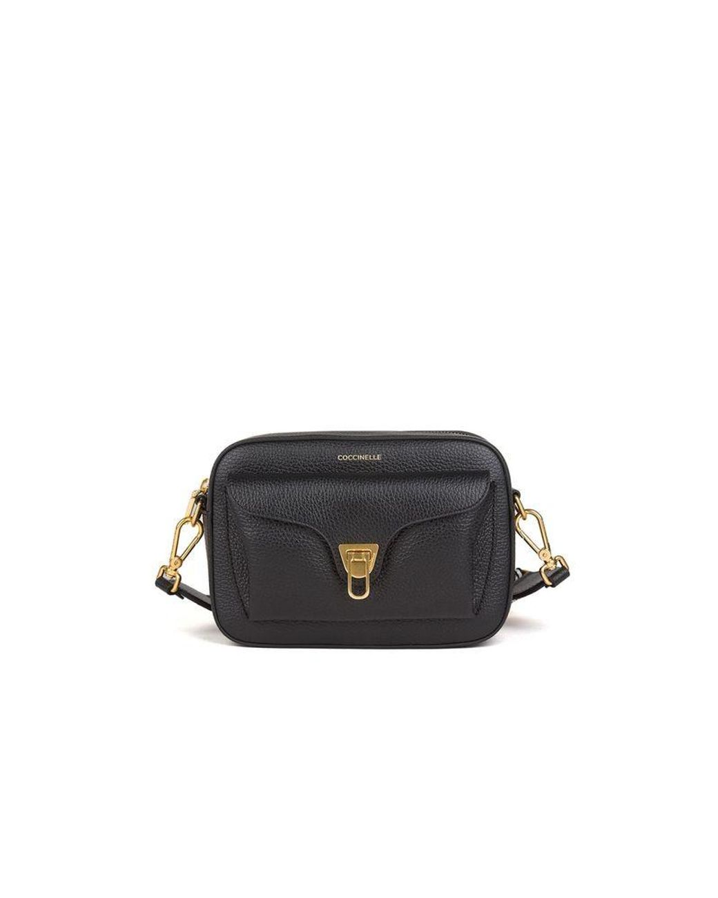 Coccinelle Black Handbag Cowhide