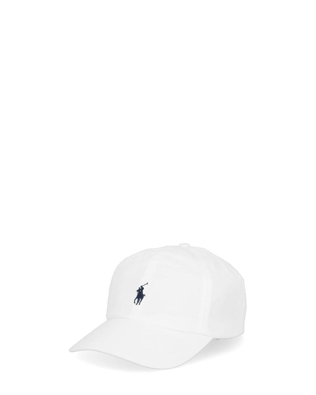 Ralph Lauren Baseball Cap With Pony in White for Men Lyst