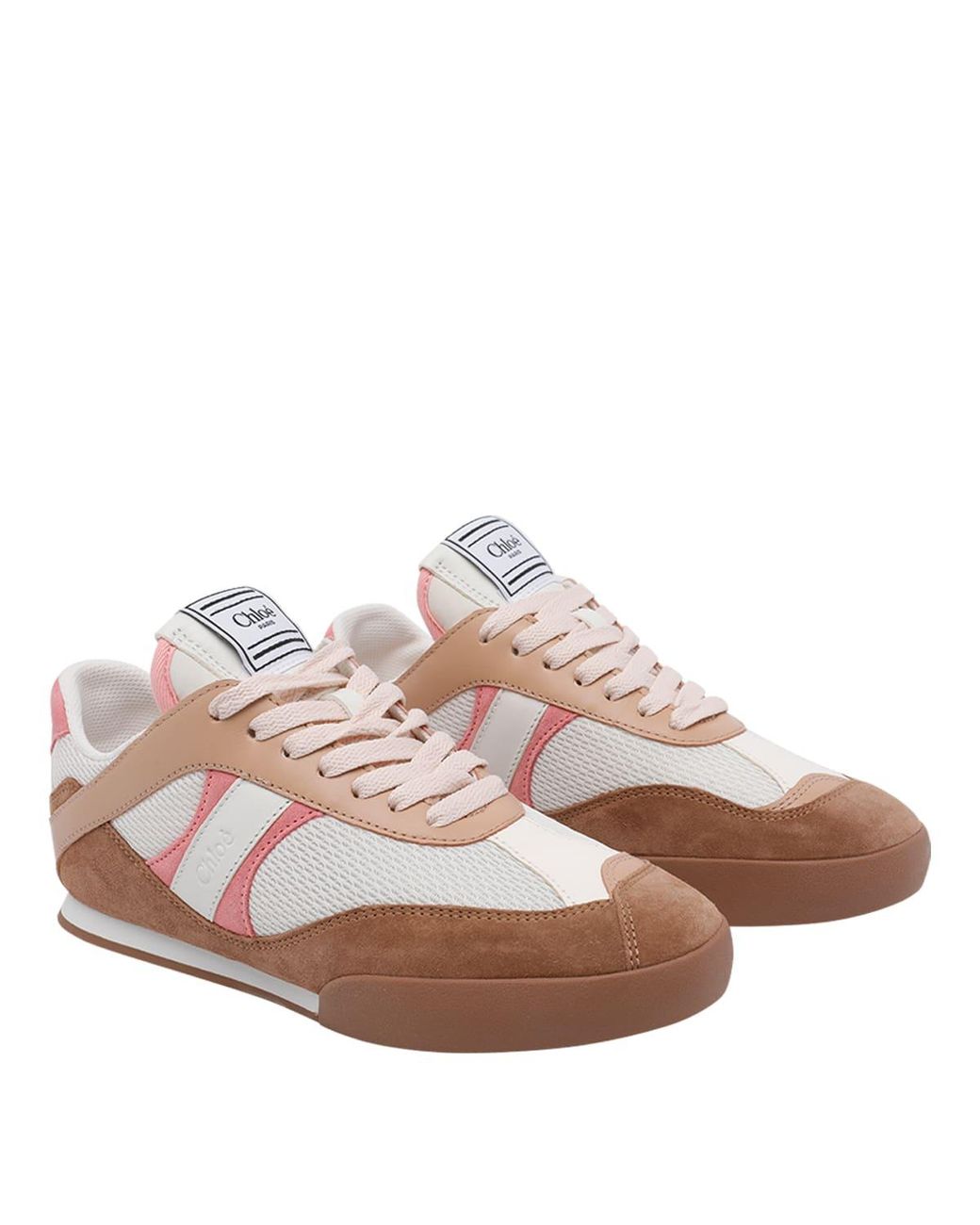 Chloé Pink Chloe Kick Sneakers