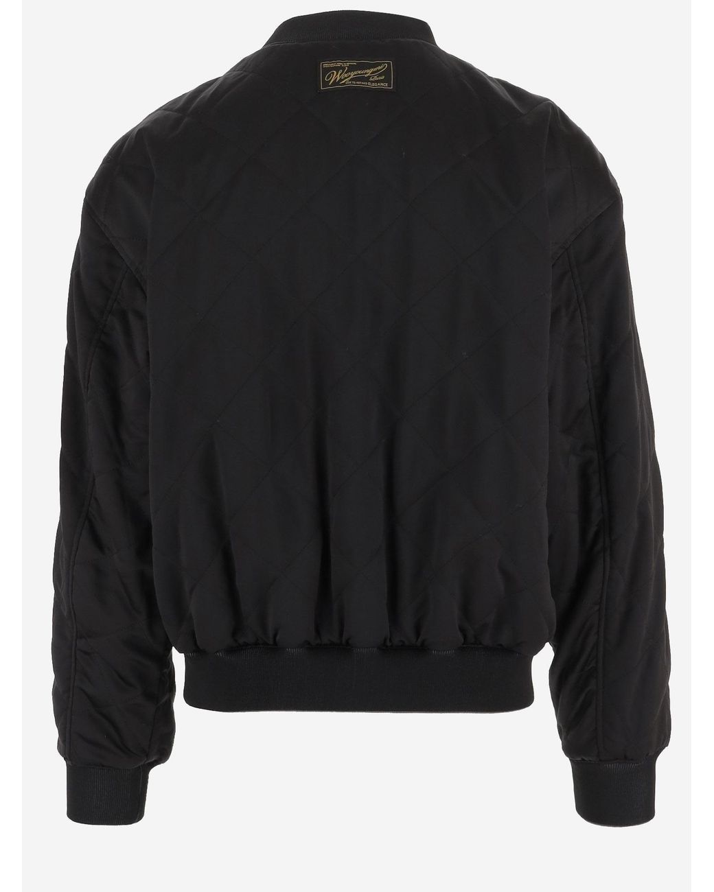Wooyoungmi Black Reversible Cupro And Nylon Jacket Polyester/Cupro for men