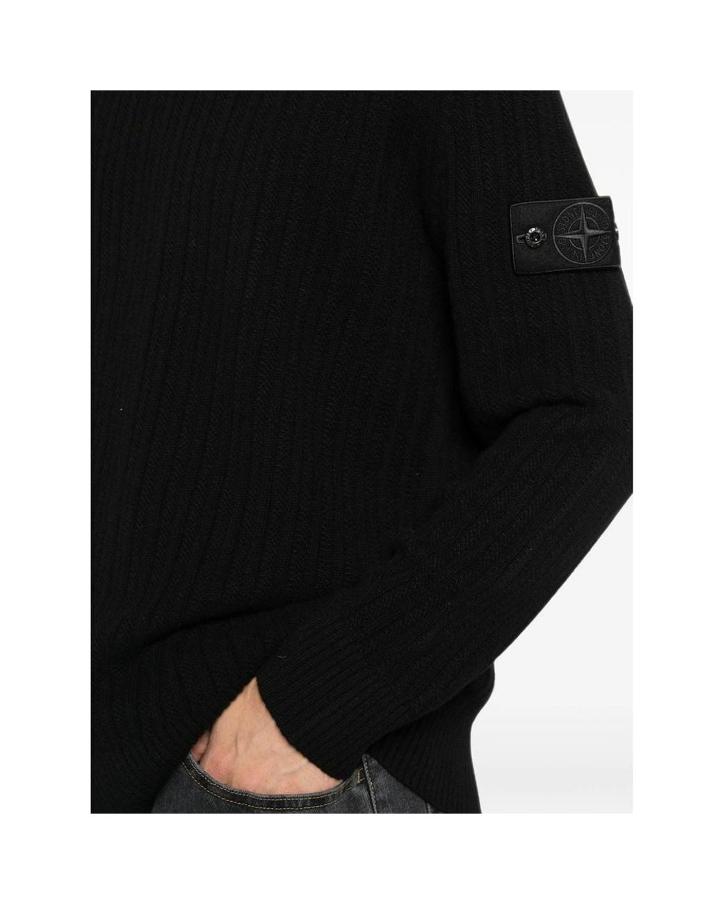 Stone Island Black Sweaters & Knitwear for men